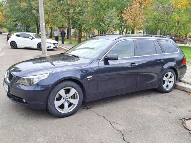 Синій БМВ 5 Серія, об'ємом двигуна 3 л та пробігом 412 тис. км за 10200 $, фото 21 на Automoto.ua