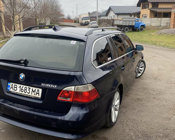 Синий БМВ 5 Серия, объемом двигателя 2.99 л и пробегом 270 тыс. км за 7000 $, фото 5 на Automoto.ua