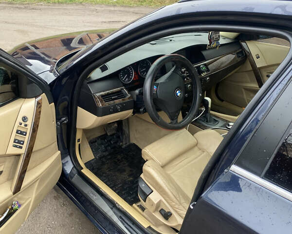 Синий БМВ 5 Серия, объемом двигателя 2.99 л и пробегом 270 тыс. км за 7000 $, фото 14 на Automoto.ua