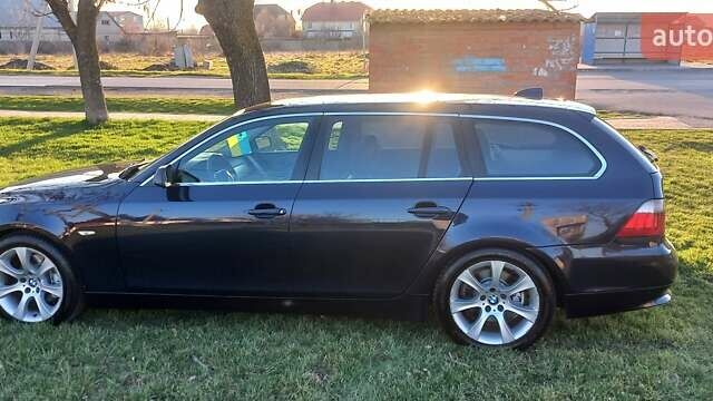 Синий БМВ 5 Серия, объемом двигателя 2.99 л и пробегом 330 тыс. км за 8500 $, фото 1 на Automoto.ua