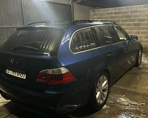 Синий БМВ 5 Серия, объемом двигателя 3 л и пробегом 300 тыс. км за 3500 $, фото 3 на Automoto.ua