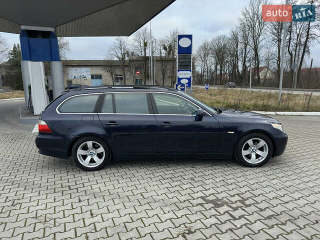 Синий БМВ 5 Серия, объемом двигателя 2.5 л и пробегом 313 тыс. км за 3999 $, фото 2 на Automoto.ua
