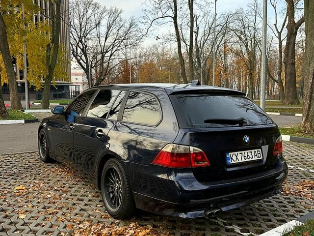 Синий БМВ 5 Серия, объемом двигателя 2.5 л и пробегом 410 тыс. км за 7600 $, фото 7 на Automoto.ua