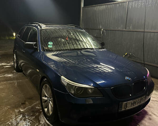 Синий БМВ 5 Серия, объемом двигателя 3 л и пробегом 300 тыс. км за 3500 $, фото 5 на Automoto.ua