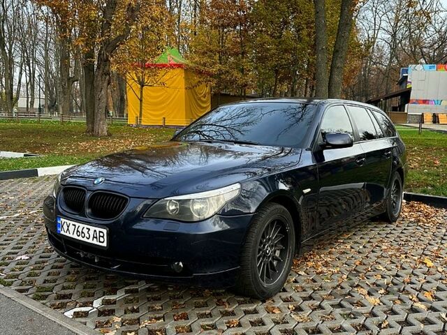 Синий БМВ 5 Серия, объемом двигателя 2.5 л и пробегом 410 тыс. км за 7600 $, фото 8 на Automoto.ua