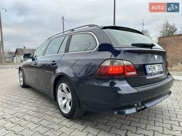 Синий БМВ 5 Серия, объемом двигателя 2.5 л и пробегом 313 тыс. км за 3999 $, фото 11 на Automoto.ua