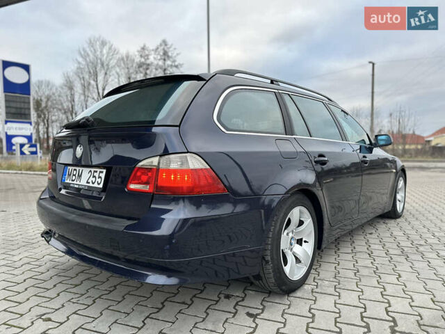 Синий БМВ 5 Серия, объемом двигателя 2.5 л и пробегом 313 тыс. км за 3999 $, фото 10 на Automoto.ua