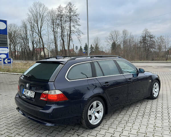 Синий БМВ 5 Серия, объемом двигателя 2.5 л и пробегом 313 тыс. км за 3999 $, фото 3 на Automoto.ua