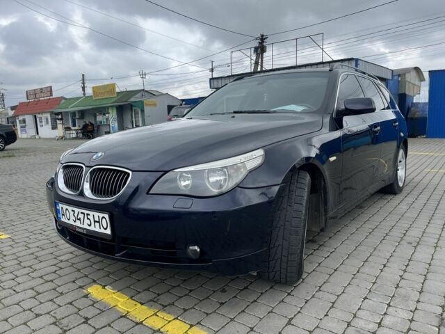 Синий БМВ 5 Серия, объемом двигателя 2.5 л и пробегом 363 тыс. км за 8200 $, фото 7 на Automoto.ua