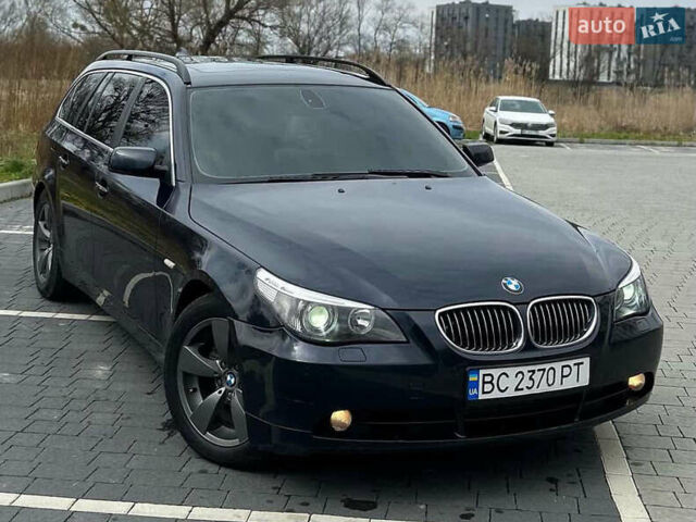 Синий БМВ 5 Серия, объемом двигателя 2.5 л и пробегом 400 тыс. км за 7500 $, фото 11 на Automoto.ua