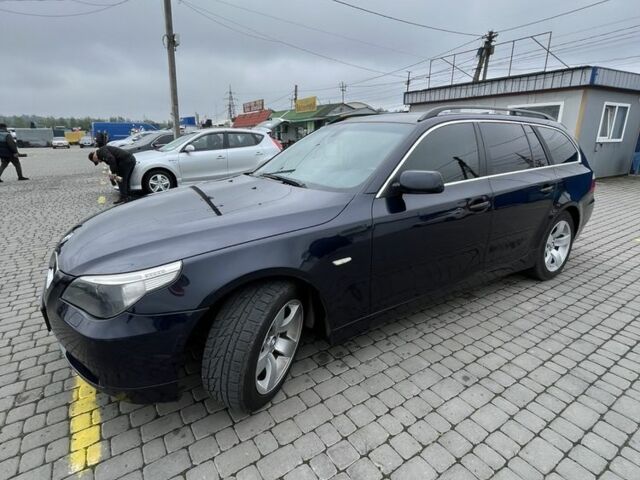 Синий БМВ 5 Серия, объемом двигателя 2.5 л и пробегом 363 тыс. км за 8200 $, фото 4 на Automoto.ua