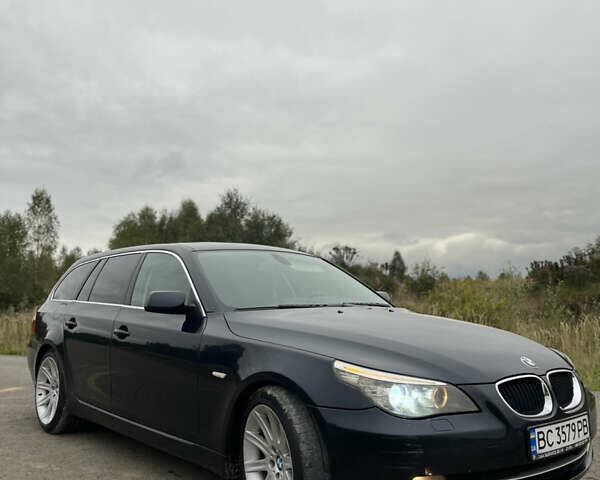 Синий БМВ 5 Серия, объемом двигателя 2 л и пробегом 288 тыс. км за 8300 $, фото 7 на Automoto.ua
