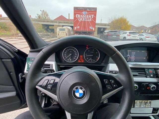 Синий БМВ 5 Серия, объемом двигателя 3 л и пробегом 245 тыс. км за 10000 $, фото 3 на Automoto.ua