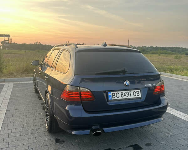 Синий БМВ 5 Серия, объемом двигателя 2 л и пробегом 340 тыс. км за 7200 $, фото 6 на Automoto.ua