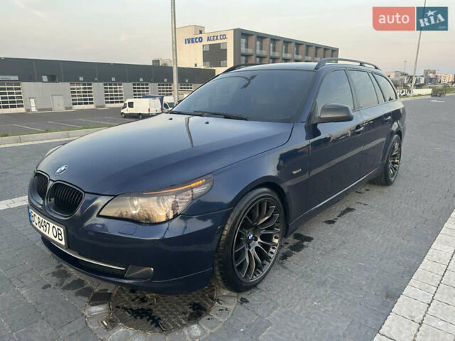 Синий БМВ 5 Серия, объемом двигателя 2 л и пробегом 340 тыс. км за 7200 $, фото 1 на Automoto.ua