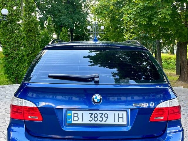 Синий БМВ 5 Серия, объемом двигателя 2 л и пробегом 0 тыс. км за 8500 $, фото 6 на Automoto.ua