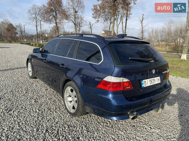 Синий БМВ 5 Серия, объемом двигателя 2 л и пробегом 495 тыс. км за 6999 $, фото 7 на Automoto.ua