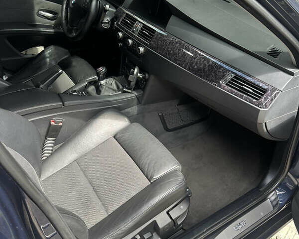 Синий БМВ 5 Серия, объемом двигателя 2 л и пробегом 315 тыс. км за 9000 $, фото 4 на Automoto.ua