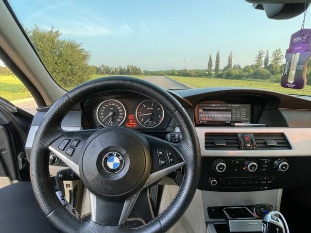 Синий БМВ 5 Серия, объемом двигателя 3 л и пробегом 374 тыс. км за 4999 $, фото 6 на Automoto.ua
