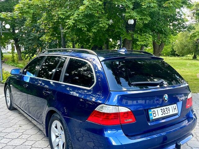 Синий БМВ 5 Серия, объемом двигателя 2 л и пробегом 0 тыс. км за 8500 $, фото 5 на Automoto.ua
