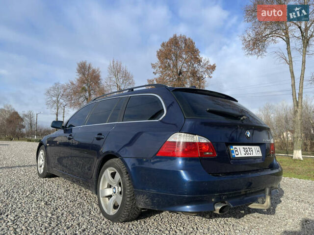 Синий БМВ 5 Серия, объемом двигателя 2 л и пробегом 495 тыс. км за 6999 $, фото 6 на Automoto.ua