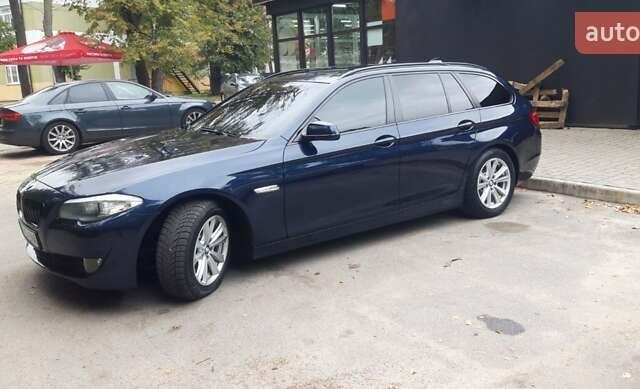 Синий БМВ 5 Серия, объемом двигателя 2 л и пробегом 349 тыс. км за 11500 $, фото 4 на Automoto.ua