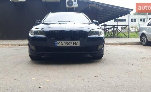 Синий БМВ 5 Серия, объемом двигателя 2 л и пробегом 349 тыс. км за 11500 $, фото 2 на Automoto.ua