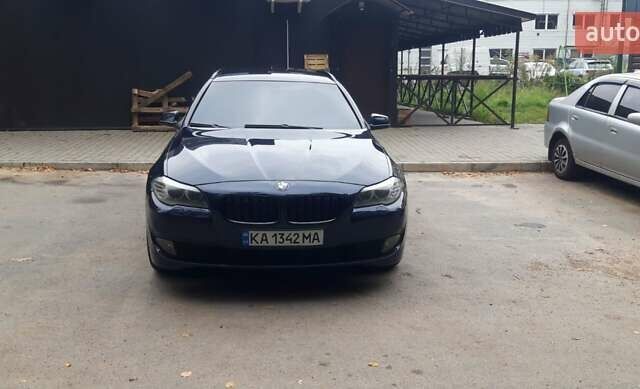 Синий БМВ 5 Серия, объемом двигателя 2 л и пробегом 349 тыс. км за 11500 $, фото 1 на Automoto.ua