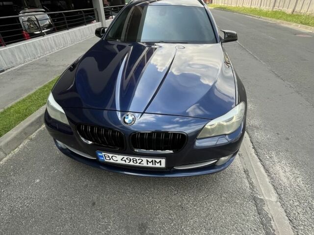 Синий БМВ 5 Серия, объемом двигателя 2 л и пробегом 303 тыс. км за 11500 $, фото 1 на Automoto.ua