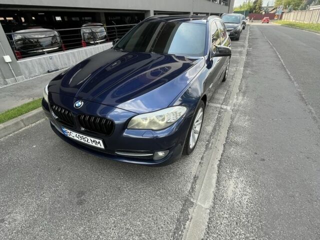 Синий БМВ 5 Серия, объемом двигателя 2 л и пробегом 303 тыс. км за 11500 $, фото 2 на Automoto.ua