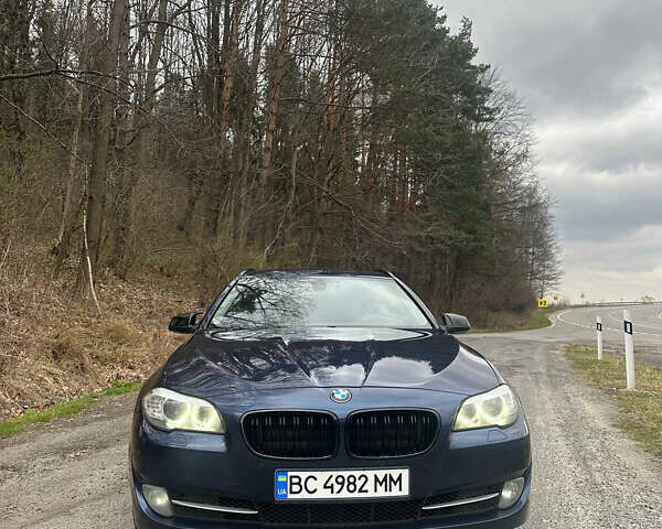 Синий БМВ 5 Серия, объемом двигателя 2 л и пробегом 300 тыс. км за 11500 $, фото 2 на Automoto.ua