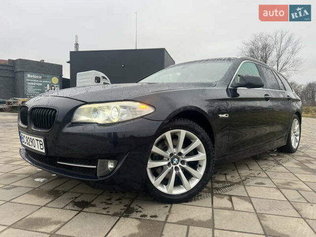 Синий БМВ 5 Серия, объемом двигателя 2 л и пробегом 290 тыс. км за 12999 $, фото 2 на Automoto.ua