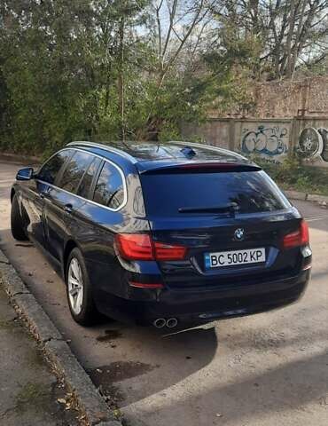 Синий БМВ 5 Серия, объемом двигателя 2 л и пробегом 205 тыс. км за 13500 $, фото 3 на Automoto.ua