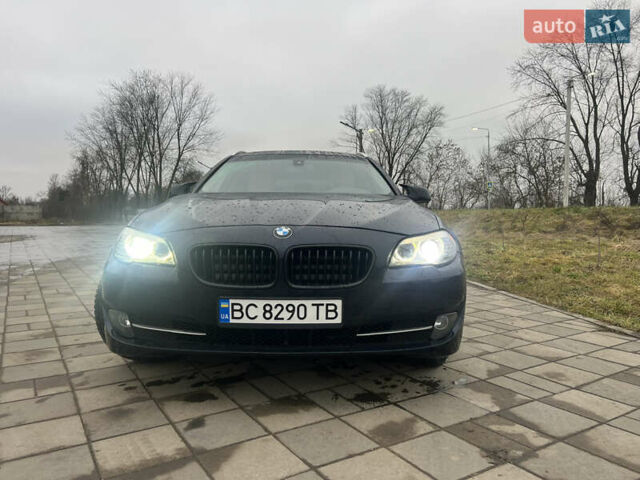 Синий БМВ 5 Серия, объемом двигателя 2 л и пробегом 290 тыс. км за 12999 $, фото 3 на Automoto.ua