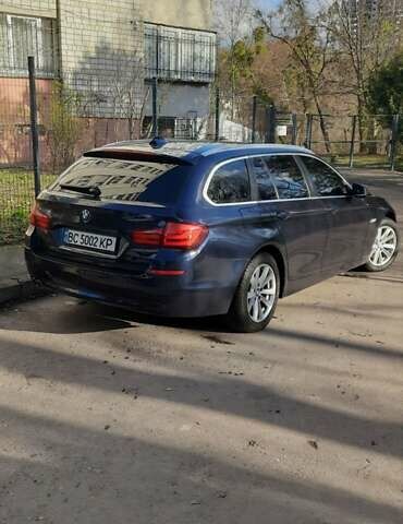 Синий БМВ 5 Серия, объемом двигателя 2 л и пробегом 205 тыс. км за 13500 $, фото 2 на Automoto.ua