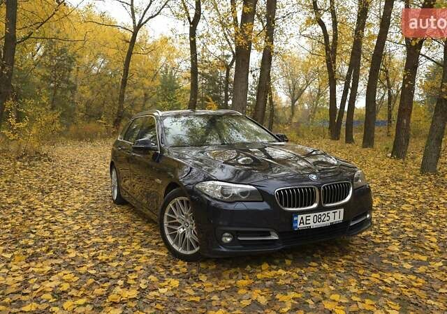 Синий БМВ 5 Серия, объемом двигателя 2 л и пробегом 230 тыс. км за 18500 $, фото 1 на Automoto.ua