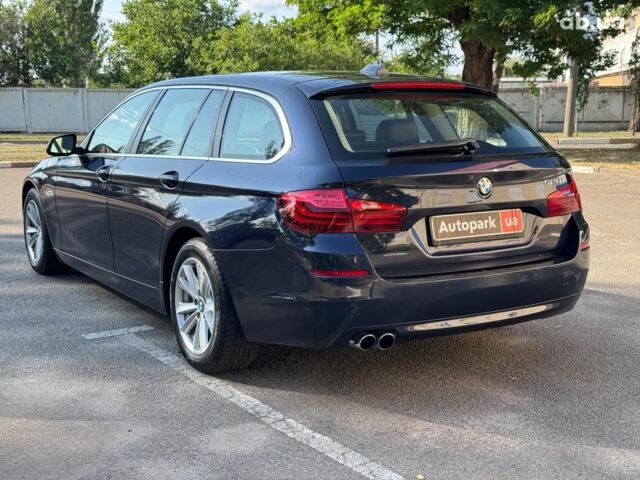 Синий БМВ 5 Серия, объемом двигателя 2 л и пробегом 137 тыс. км за 17990 $, фото 3 на Automoto.ua