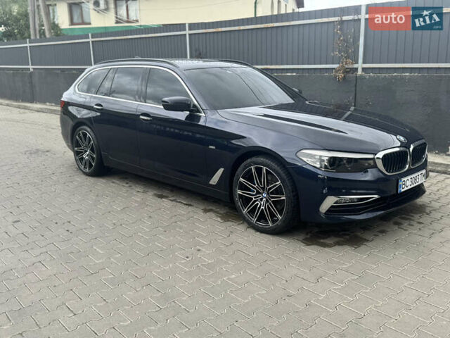 Синій БМВ 5 Серія, об'ємом двигуна 2 л та пробігом 245 тис. км за 22900 $, фото 3 на Automoto.ua