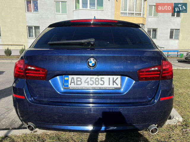 Синий БМВ 5 Серия, объемом двигателя 3 л и пробегом 227 тыс. км за 22500 $, фото 1 на Automoto.ua