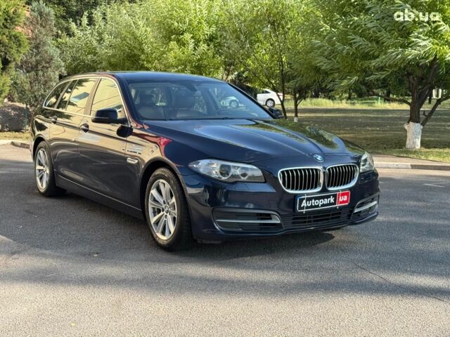Синий БМВ 5 Серия, объемом двигателя 2 л и пробегом 137 тыс. км за 17990 $, фото 6 на Automoto.ua