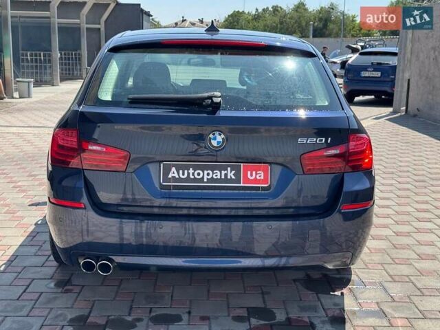 Синий БМВ 5 Серия, объемом двигателя 2 л и пробегом 137 тыс. км за 16440 $, фото 1 на Automoto.ua