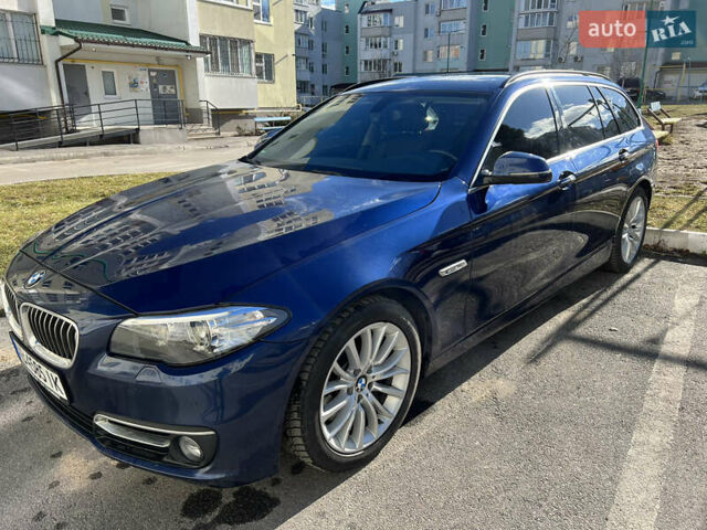 Синий БМВ 5 Серия, объемом двигателя 3 л и пробегом 227 тыс. км за 22500 $, фото 2 на Automoto.ua