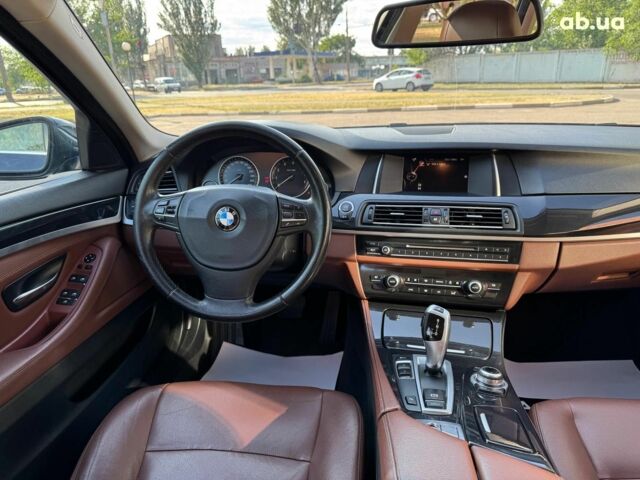 Синий БМВ 5 Серия, объемом двигателя 2 л и пробегом 137 тыс. км за 17990 $, фото 16 на Automoto.ua