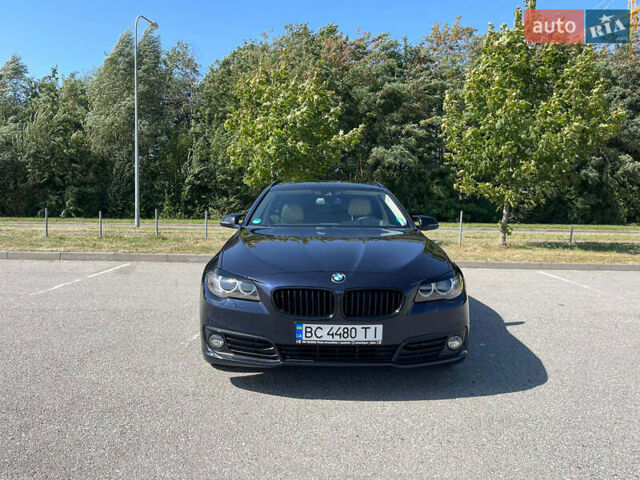 Синий БМВ 5 Серия, объемом двигателя 2 л и пробегом 158 тыс. км за 22000 $, фото 2 на Automoto.ua