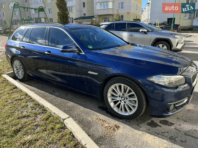Синий БМВ 5 Серия, объемом двигателя 3 л и пробегом 227 тыс. км за 22500 $, фото 3 на Automoto.ua