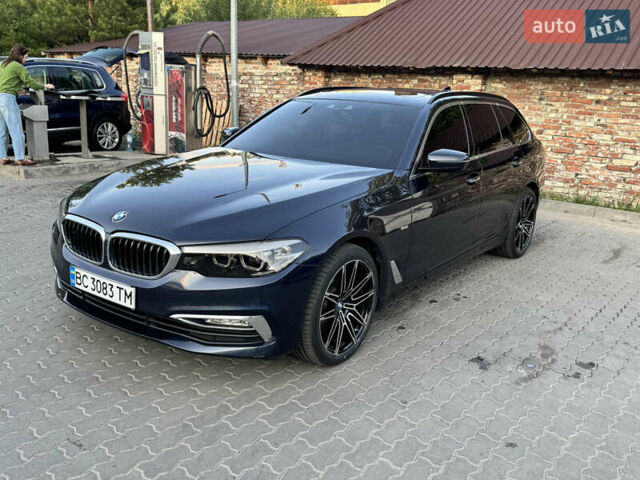Синій БМВ 5 Серія, об'ємом двигуна 2 л та пробігом 245 тис. км за 22900 $, фото 6 на Automoto.ua