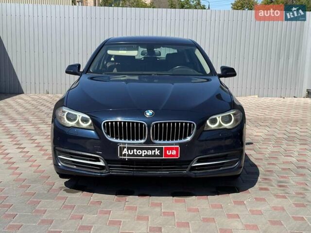 Синий БМВ 5 Серия, объемом двигателя 2 л и пробегом 137 тыс. км за 16440 $, фото 6 на Automoto.ua