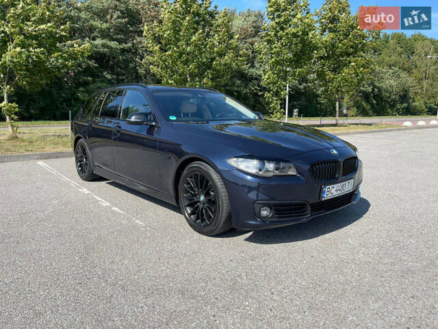 Синий БМВ 5 Серия, объемом двигателя 2 л и пробегом 158 тыс. км за 22000 $, фото 3 на Automoto.ua