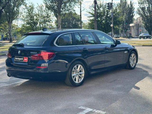 Синий БМВ 5 Серия, объемом двигателя 2 л и пробегом 137 тыс. км за 17990 $, фото 5 на Automoto.ua