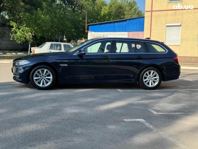 Синий БМВ 5 Серия, объемом двигателя 2 л и пробегом 137 тыс. км за 17990 $, фото 2 на Automoto.ua